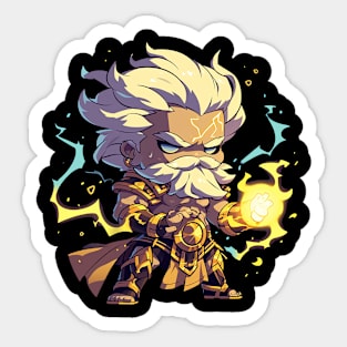 zeus Sticker